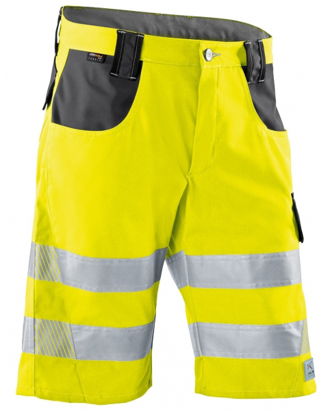 KÜBLER-Warnschutz, REFLECTIQ Shorts, warngelb / anthrazit