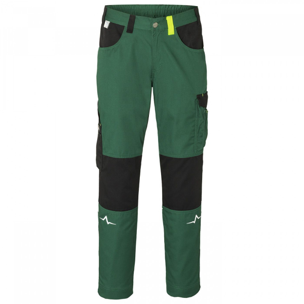 KÜBLER-PULSE ECO-Bundhose, ca. 240g/m², moosgrün/schwarz