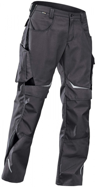 KÜBLER-Workwear, Arbeits-Berufs-Bund-Hose, High PULSSCHLAG anthrazit/schwarz