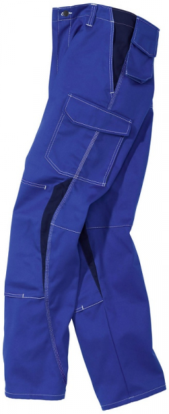 KÜBLER-Workwear, Image-Dress-Arbeits-Berufs-Bund-Hose, ca. 320g/m², kbl.blau/dunkelblau