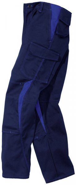 KÜBLER-Workwear, Image-Dress-Arbeits-Berufs-Bund-Hose, ca. 320g/m², dunkelblau/kbl.blau