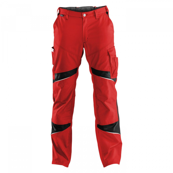KÜBLER-Workwear, Activiq-Bundhose, High, ca. 270g/m², mittelrot/schwarz