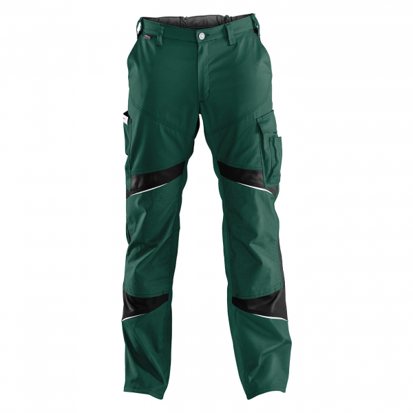 KÜBLER-Workwear, Activiq-Arbeits-Berufs-Bund-Hose, High, ca. 270g/m², moosgrün/schwarz