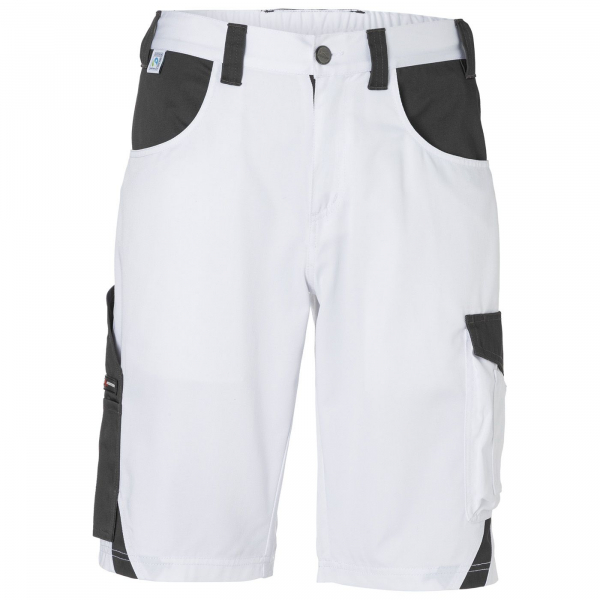 KÜBLER PULSE ECO Shorts, 240 g/m², weiß/anthrazit