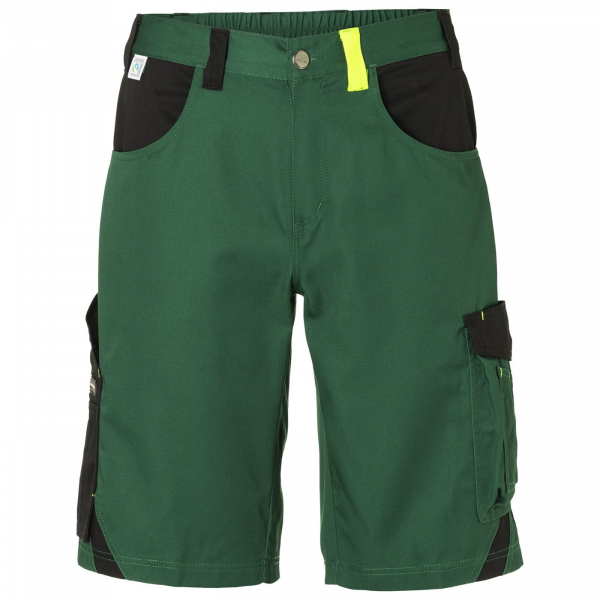 KÜBLER PULSE ECO Shorts, 240 g/m², moosgrün/schwarz