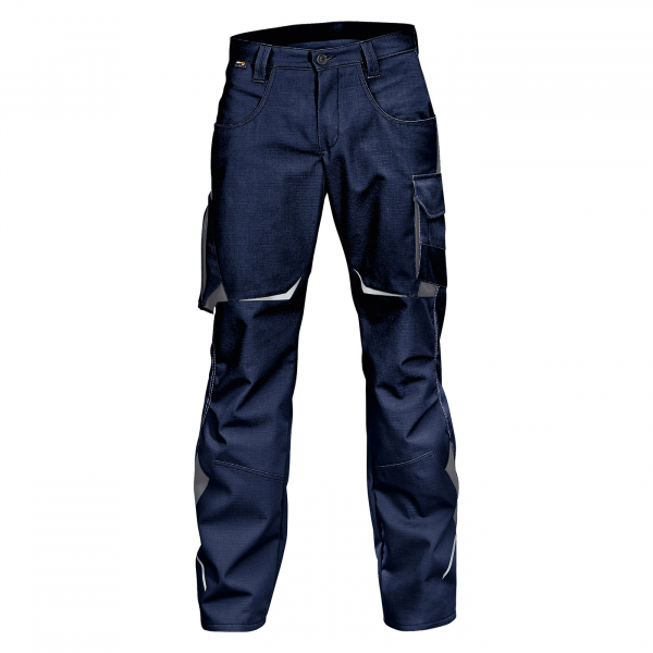 KÜBLER-Workwear, Pulsschlag-Arbeits-Berufs-Bund-Hose, Arbeits-Berufs-Bund-Hose, ca. 260g/m², dunkelblau/anthrazit