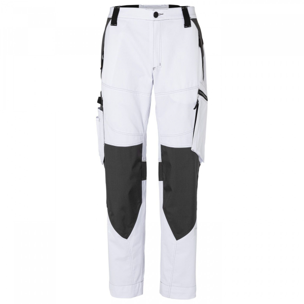 KÜBLER-PULSE WOMAN Bundhose, ca. 285g/m², weiß/anthrazit