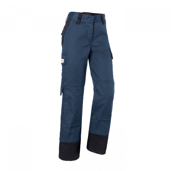 KÜBLER- Damenhose, PROTECTIQ, arc1, PSA 3, ca. 320 g/m², dunkelblau/ anthrazit