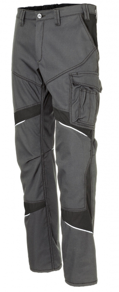 KÜBLER-Workwear, Activiq-Cotton+-Damenbundhose, ca. 305g/m², anthrazit/schwarz