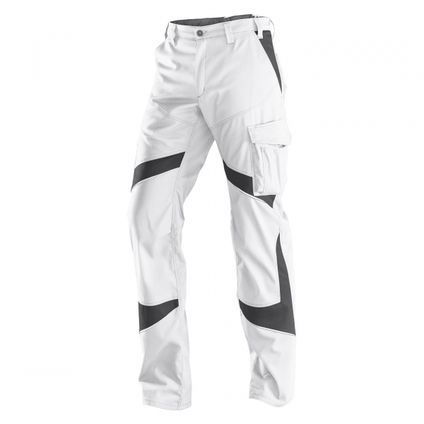 KÜBLER-Workwear, Activiq-Damenbundhose, ca. 270g/m², weiß/anthrazit