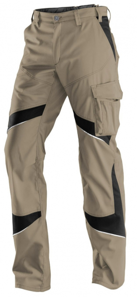 KÜBLER-Workwear, Activiq-Damenbundhose, ca. 270g/m², sandbraun/schwarz