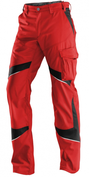 KÜBLER-Workwear, Activiq-Damenbundhose, ca. 270g/m², mittelrot/schwarz