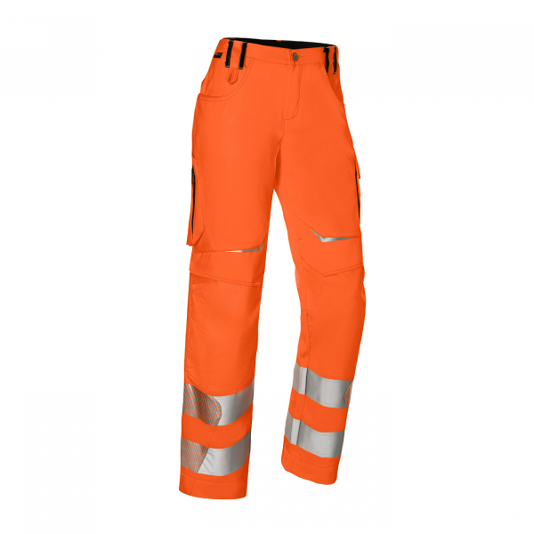 KÜBLER- Damenhose, REFLECTIQ, PSA 2, ca. 270 g/m², warnorange