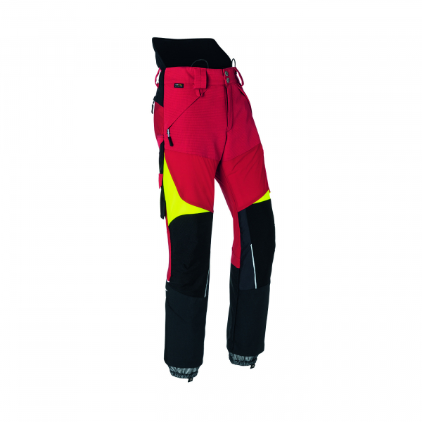 KÜBLER FOREST Schnittschutzhose Pro PSA 3, rot/warngelb