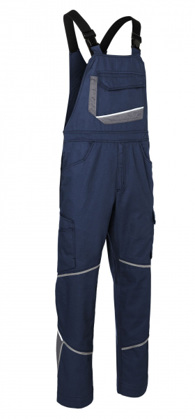 KÜBLER ICONIQ Latzhose, dunkelblau/anthrazit