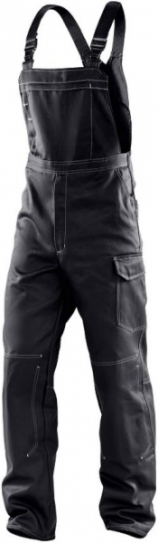 KÜBLER-Workwear, Arbeits-Berufs-Latz-Hose, ORGANIQ schwarz