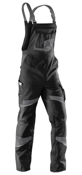KÜBLER-Workwear, Activiq-Latzhose, ca. 270g/m², schwarz/anthrazit