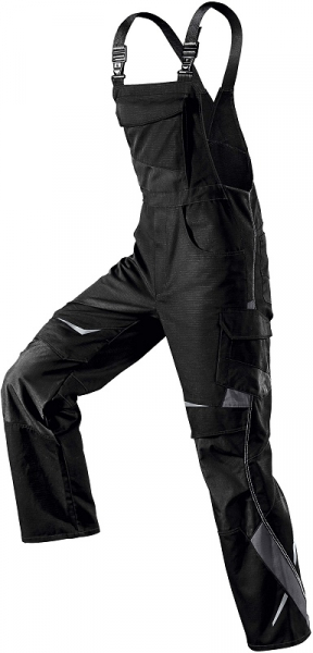 KÜBLER-Workwear, Arbeits-Berufs-Latz-Hose, PULSSCHLAG schwarz/antrazit