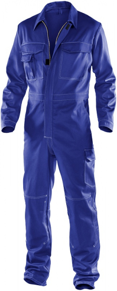 KÜBLER-Workwear, Arbeits-Overall, Rallye-Kombi, ORGANIQ kornblau