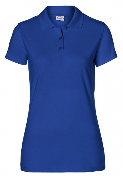 KÜBLER-Worker-Shirts, Workwear-Damen-Poloshirts, 200 g/m², kornblau