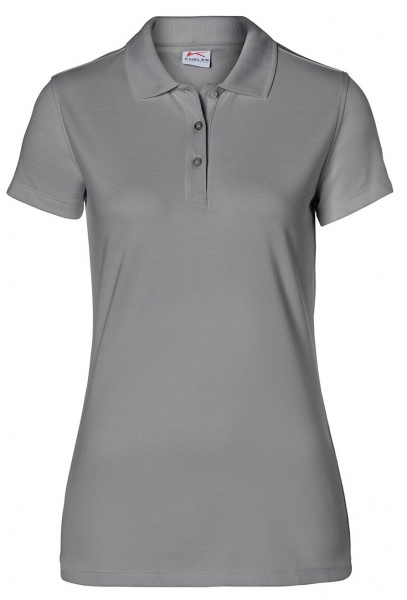 KÜBLER-Worker-Shirts, Workwear-Damen-Poloshirts, 200 g/m², mittelgrau