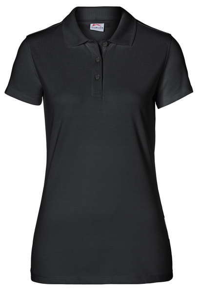 KÜBLER-Worker-Shirts, Workwear-Damen-Poloshirts, 200 g/m², schwarz
