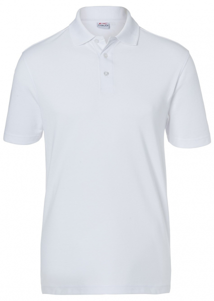 KÜBLER-Worker-Shirts, Workwear-Poloshirts, 200 g/m², weiß