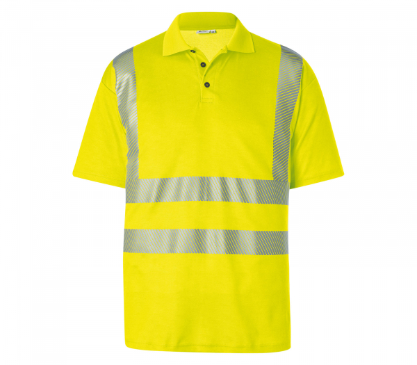 KÜBLER-Poloshirt REFLECTIQ, PSA 2, ca. 180 g/m², warngelb