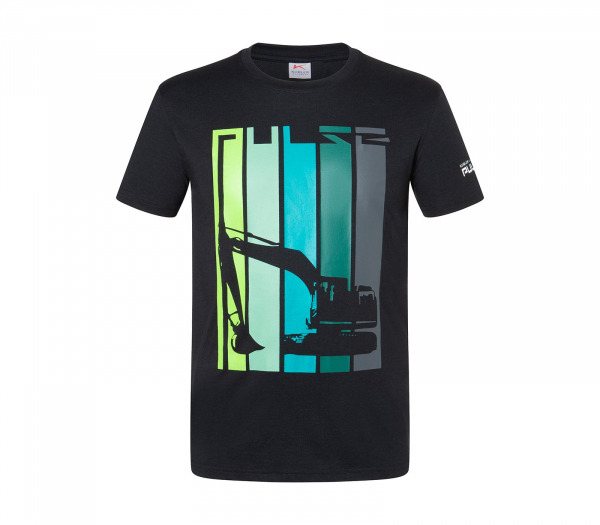 KÜBLER-PULSE T-Shirt BUILDER, ca. 160 g/m², schwarz