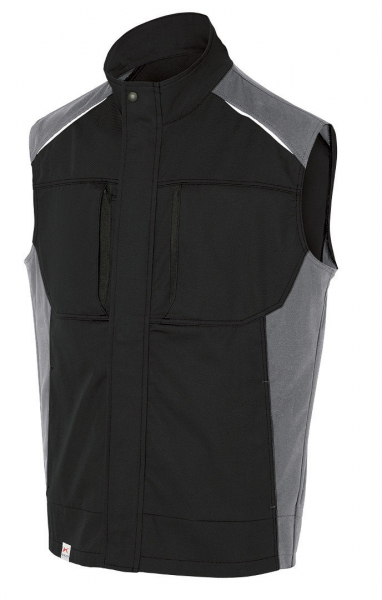 KÜBLER-Workwear, Activiq-Arbeitsweste, 270 g/m², schwarz/anthrazit