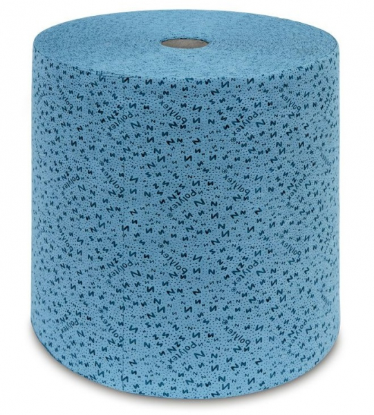 ZVG-Polytex Rolle-Naßwischtuch, blau, 500 Abrisse, VE: 1 Ro.