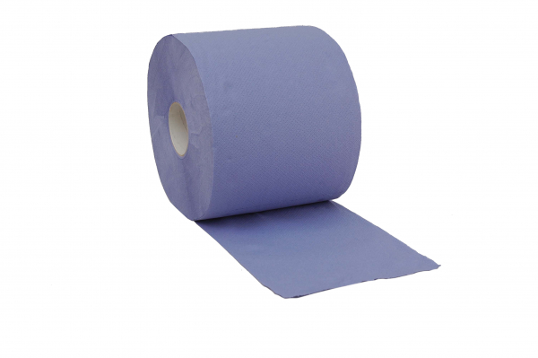 ZVG-Multiclean plus Putztuchrolle, blau, 3-lagig, ca. 500 Abrisse, VE: 2 Ro.