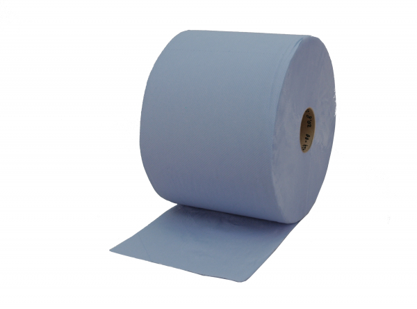 ZVG-Multiclean Putztuchrolle, blau, 2-lagig, ca. 1.000 Abrisse, VE: 2 Ro.