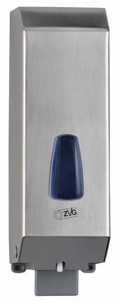 ZVG-Seifenspender aus Edelstahl, gebürstet, ca. 1.200 ml, auffüllbar, VE: 6 Stück