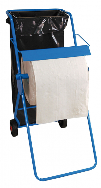 ZVG-Bodenständer mit Abfallsackhalterung, bis 42 cm Rollenbreite, VE: 1 Stück