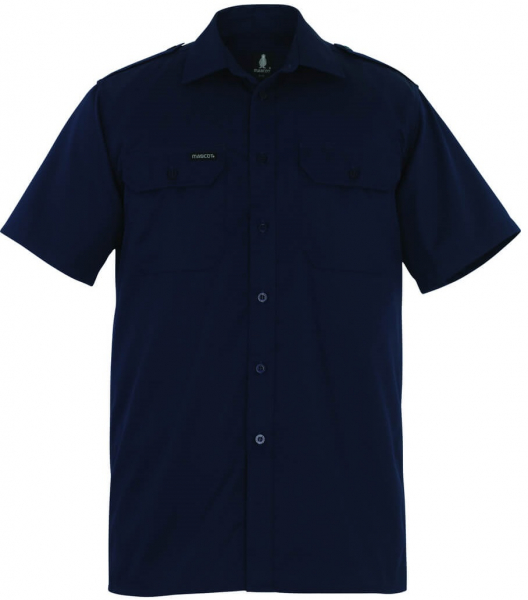 MASCOT-Worker-Shirts, Hemd, Savannah, 205 g/m², marine