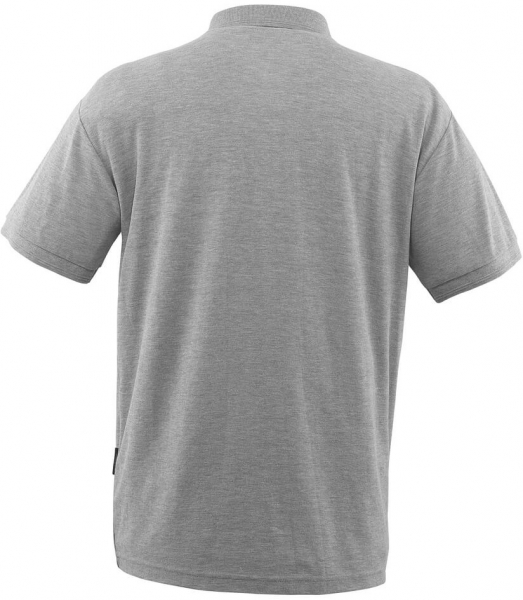 MASCOT-Worker-Shirts, Polo-Shirt, Borneo, 180 g/m², grau meliert
