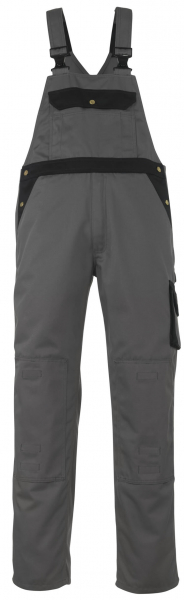 MASCOT-Workwear, Arbeits-Berufs-Latz-Hose, Milano, 90 cm, 310 g/m², anthrazit/schwarz
