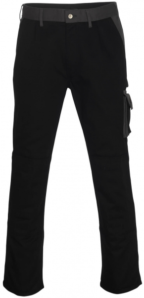 MASCOT-Workwear, Arbeits-Berufs-Bund-Hose, Torino, 90 cm, 310 g/m², schwarz/anthrazit