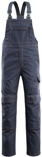 MASCOT-Workwear, Arbeits-Berufs-Latz-Hose, Freibourg, 90 cm, 320 g/m², schwarzblau