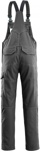 MASCOT-Workwear, Arbeits-Berufs-Latz-Hose, Freibourg, 320 g/m², dunkelanthrazit