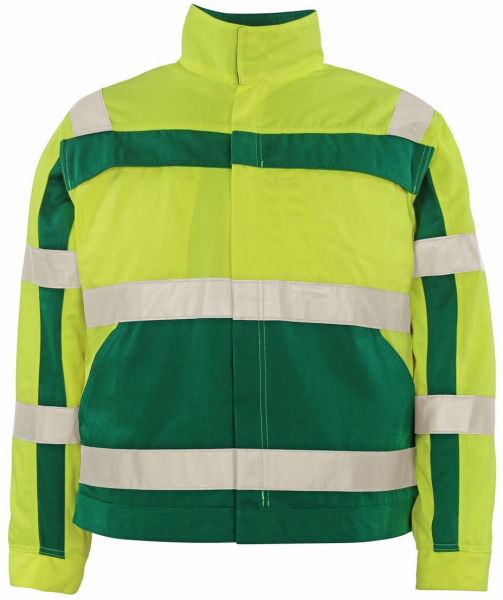 MASCOT-Workwear, Warnschutz-Jacke, Cameta, 310 g/m², gelb/grün