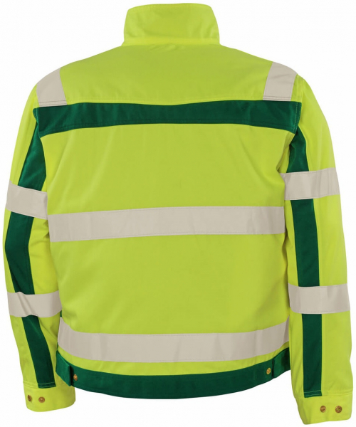 MASCOT-Workwear, Warnschutz-Jacke, Cameta, 310 g/m², gelb/grün