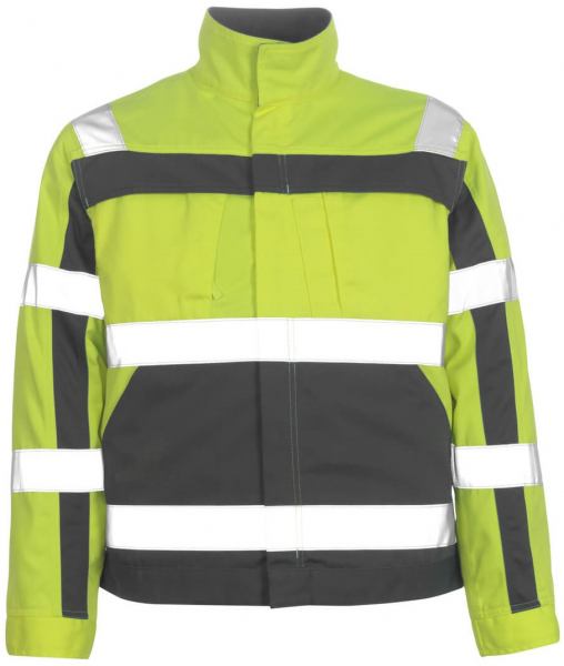 MASCOT-Workwear, Warnschutz-Jacke, Cameta, 310 g/m², gelb/anthrazit