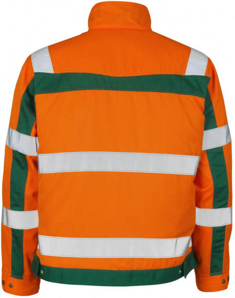 MASCOT-Workwear, Warnschutz-Jacke, Cameta, 290 g/m², orange/grün