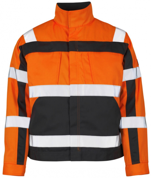 MASCOT-Workwear, Warnschutz-Jacke, Cameta, 290 g/m², orange/anthrazit