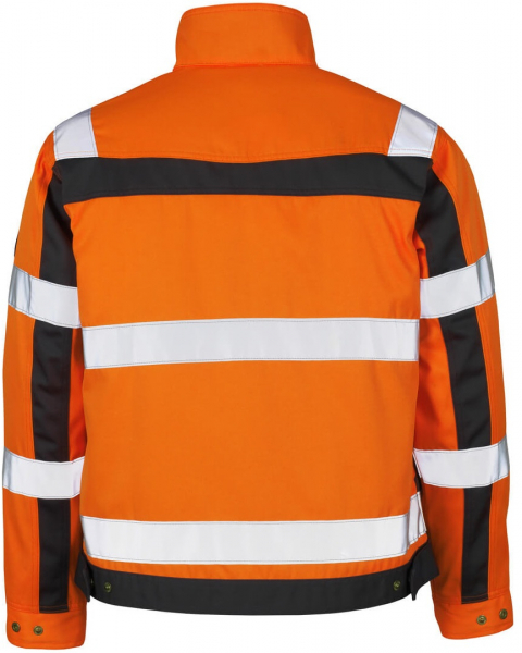 MASCOT-Workwear, Warnschutz-Jacke, Cameta, 290 g/m², orange/anthrazit