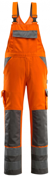 MASCOT-Workwear, Warnschutz-Latzhose, Barras, 82 cm, 290 g/m², orange/anthrazit