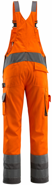 MASCOT-Warnschutz, Warn-Latzhose, Barras, 290 g/m², orange/anthrazit