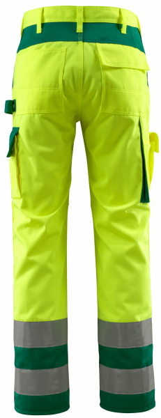 MASCOT-Warnschutz, Warn-Bund-Hose, Olinda, 310 g/m², gelb/grün